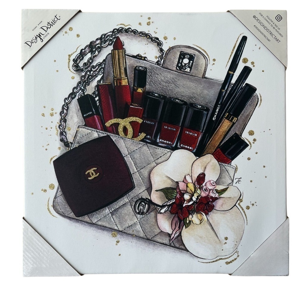 NWT Luxury Designer fashion Canvas Wall Art